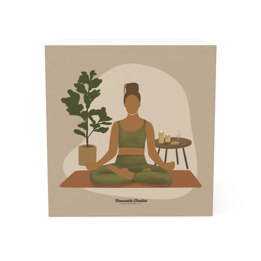 "Yoga #1" Note Cube