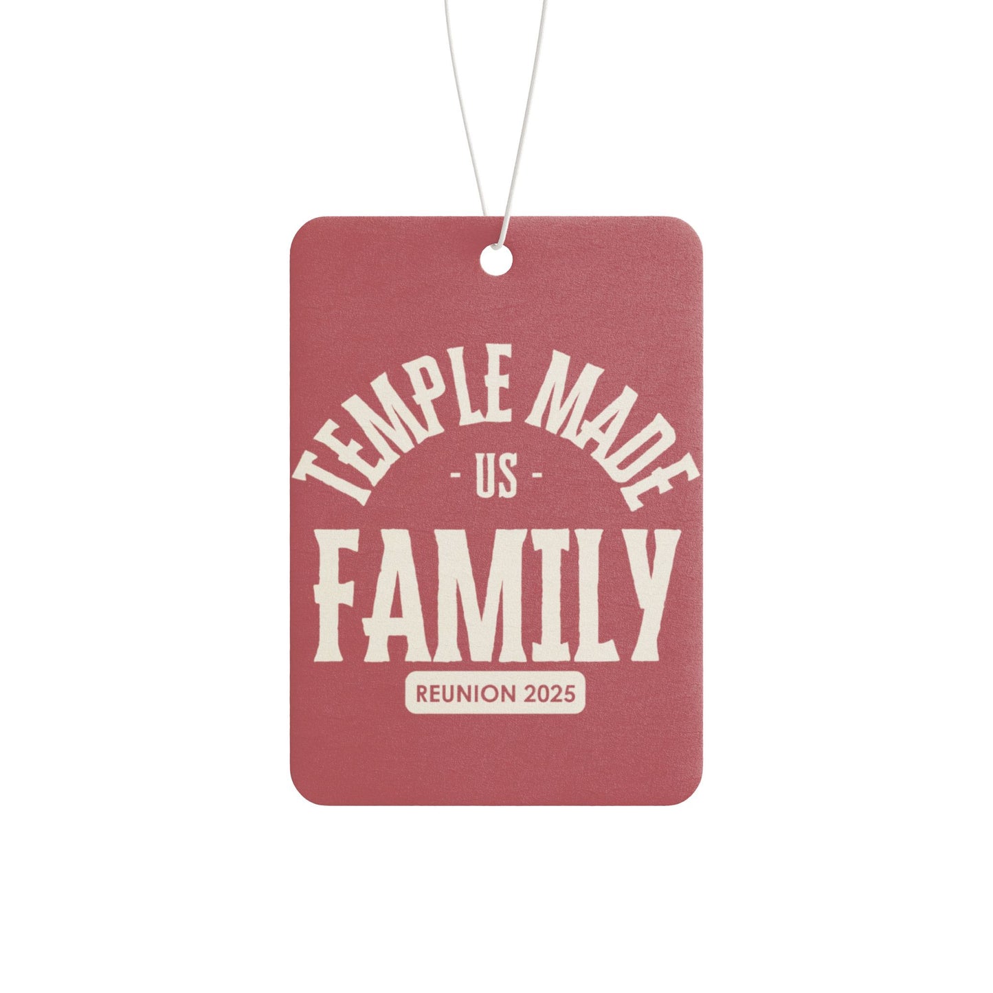 TempleMADE Us Family Car Air Freshener