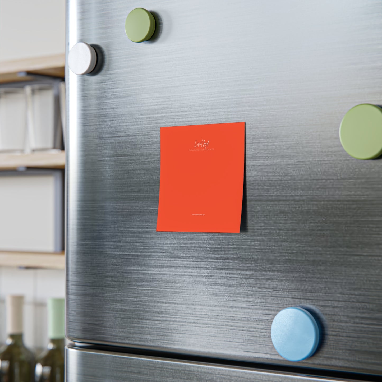 Personalized "Name and Title" Post-it® Notepad