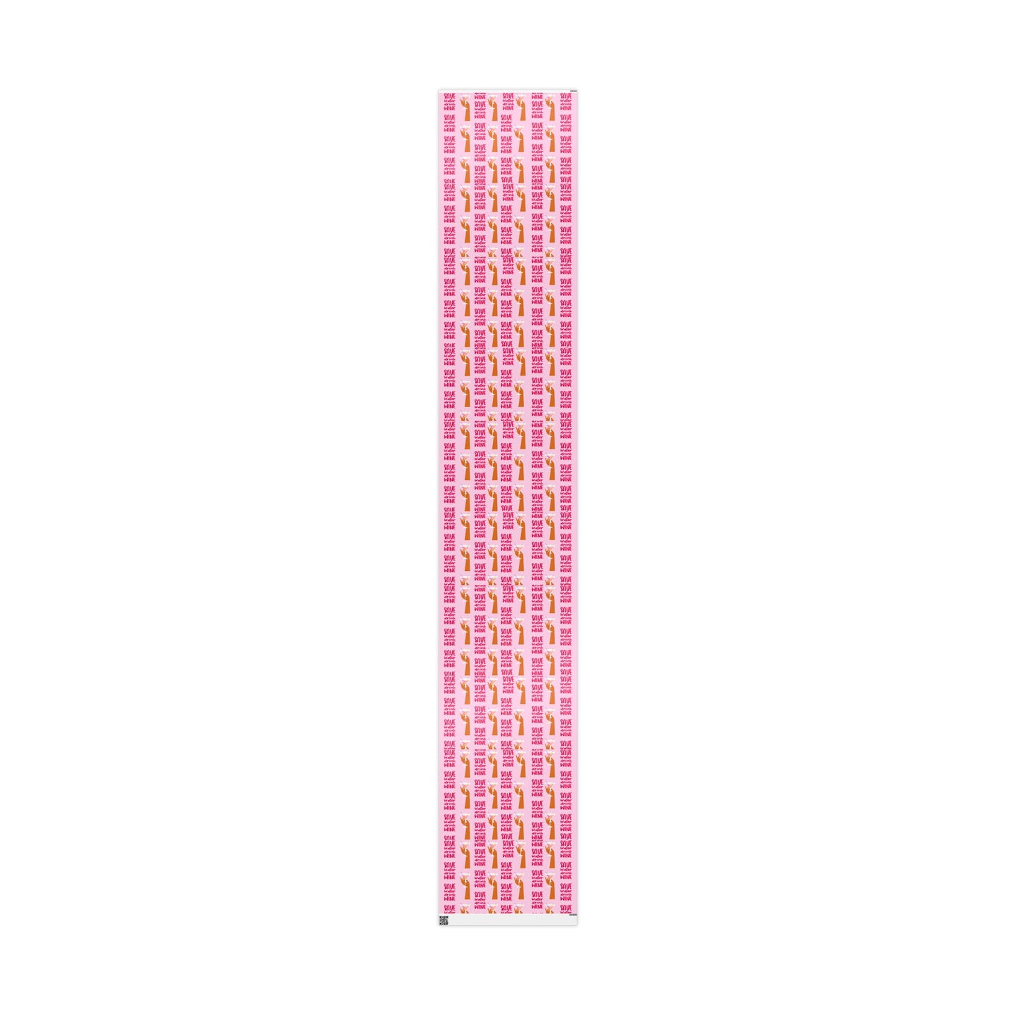 "Save Water, Drink Wine" Wrapping Paper