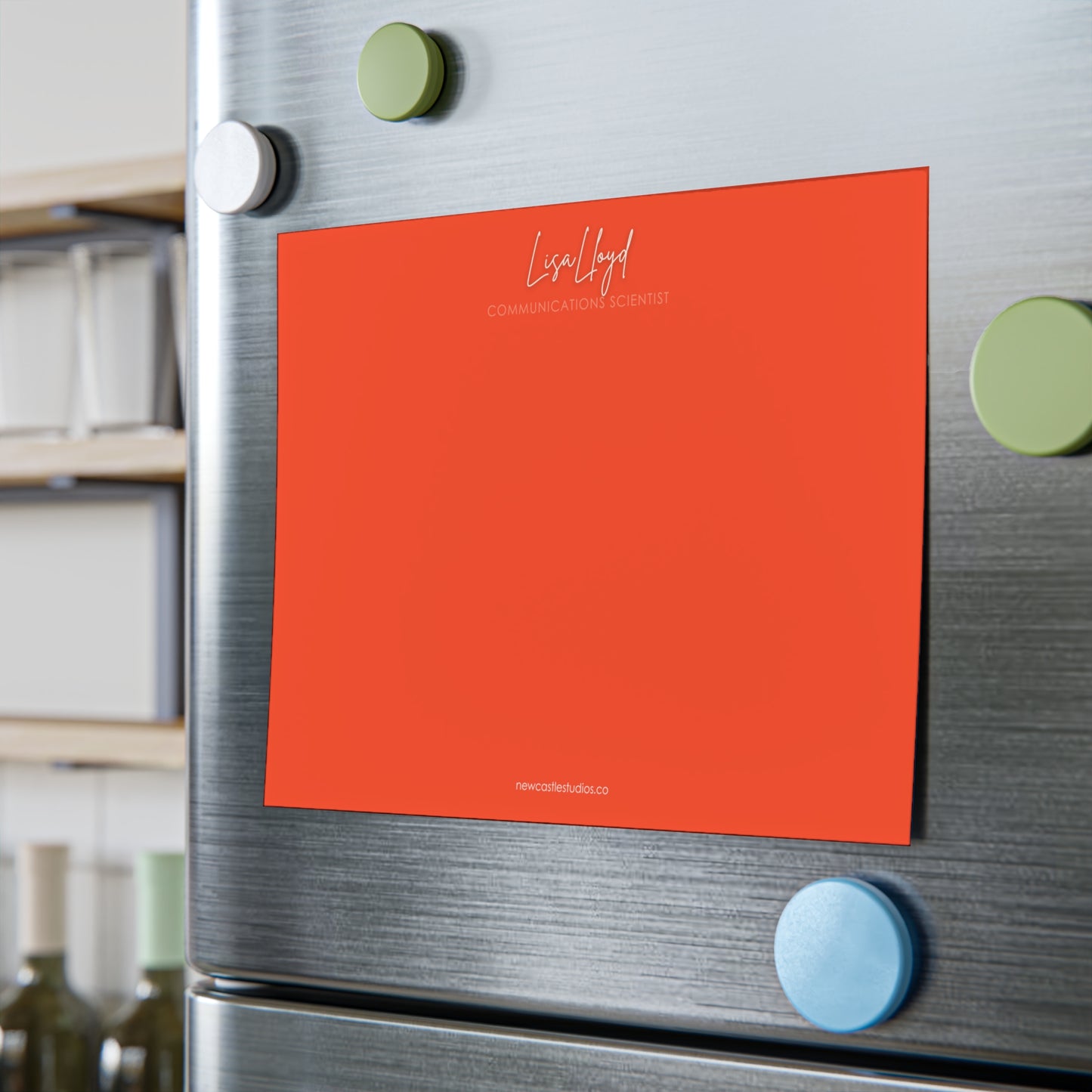 Personalized "Name and Title" Post-it® Notepad