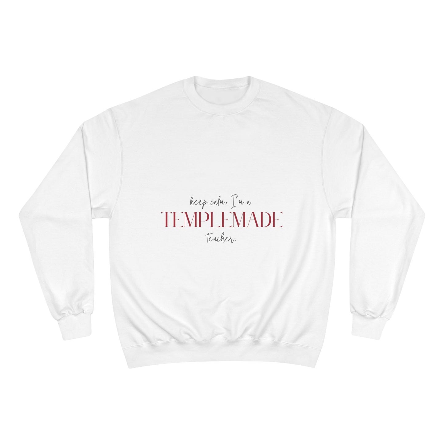 TempleMADE Teacher Crewneck
