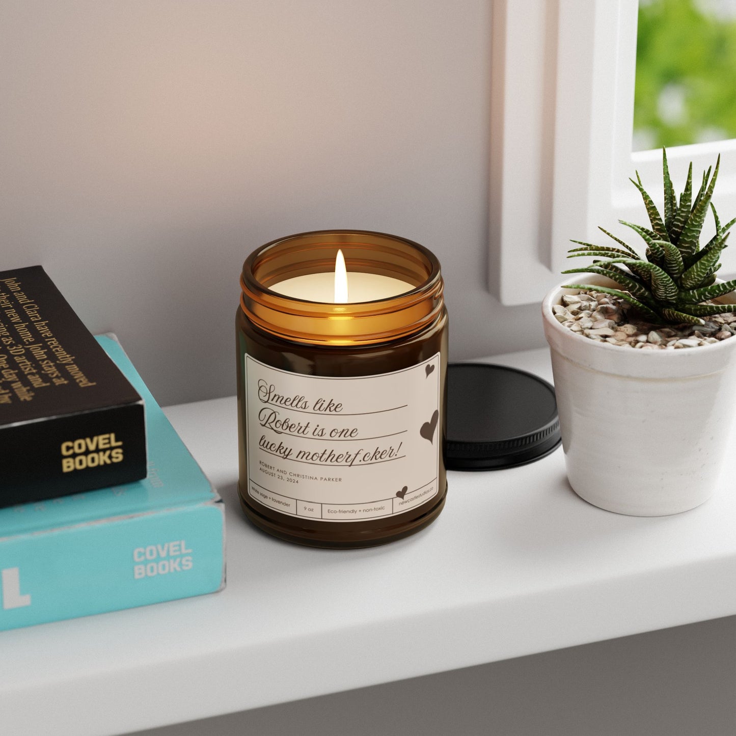 Personalized "Lucky" Candle