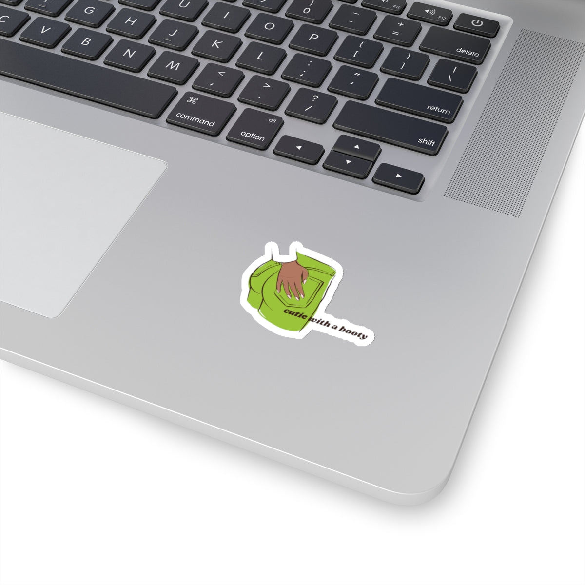 "Cutie with a Booty" Sticker