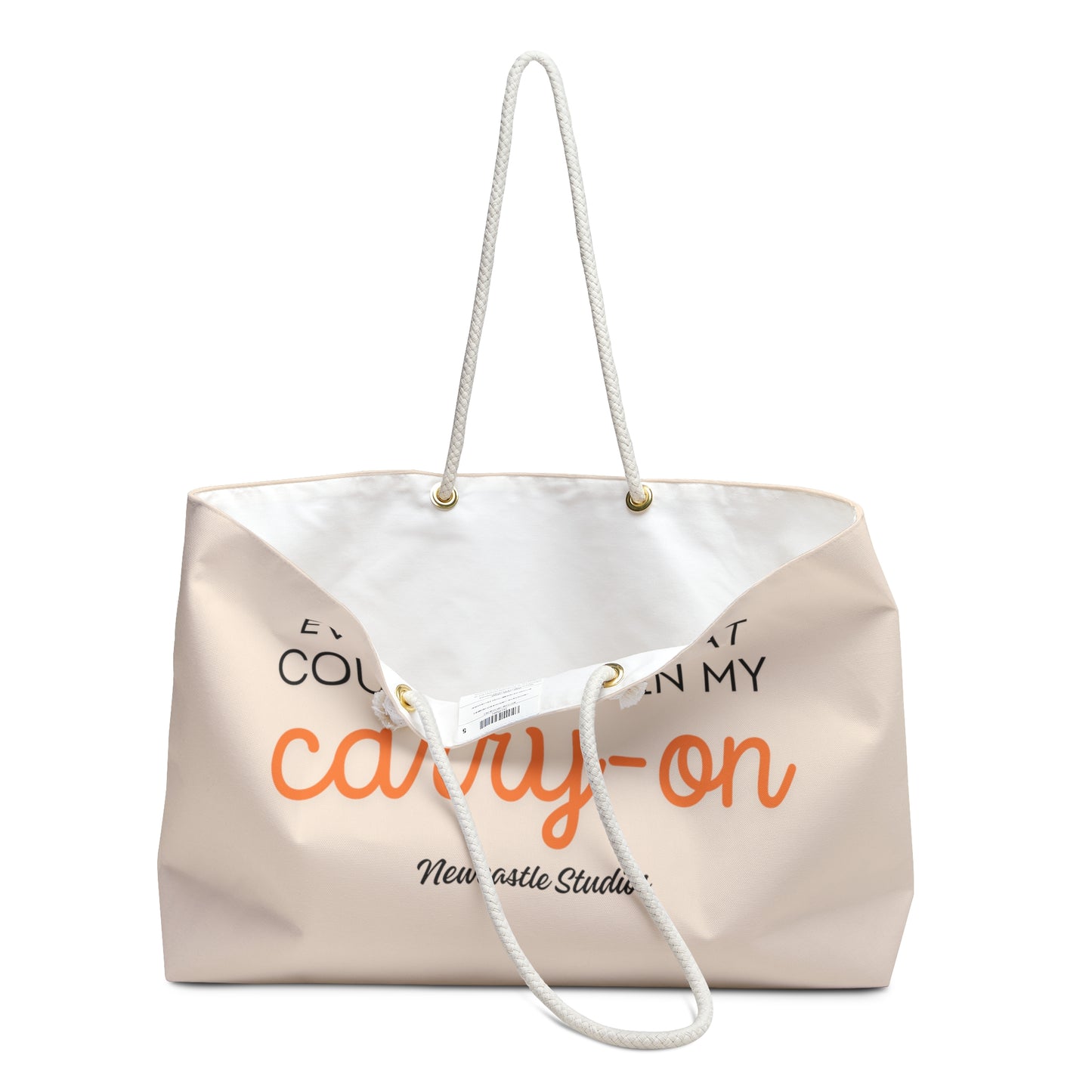 "Everything that Couldn't Fit in My Carry-on #1" Weekend Bag