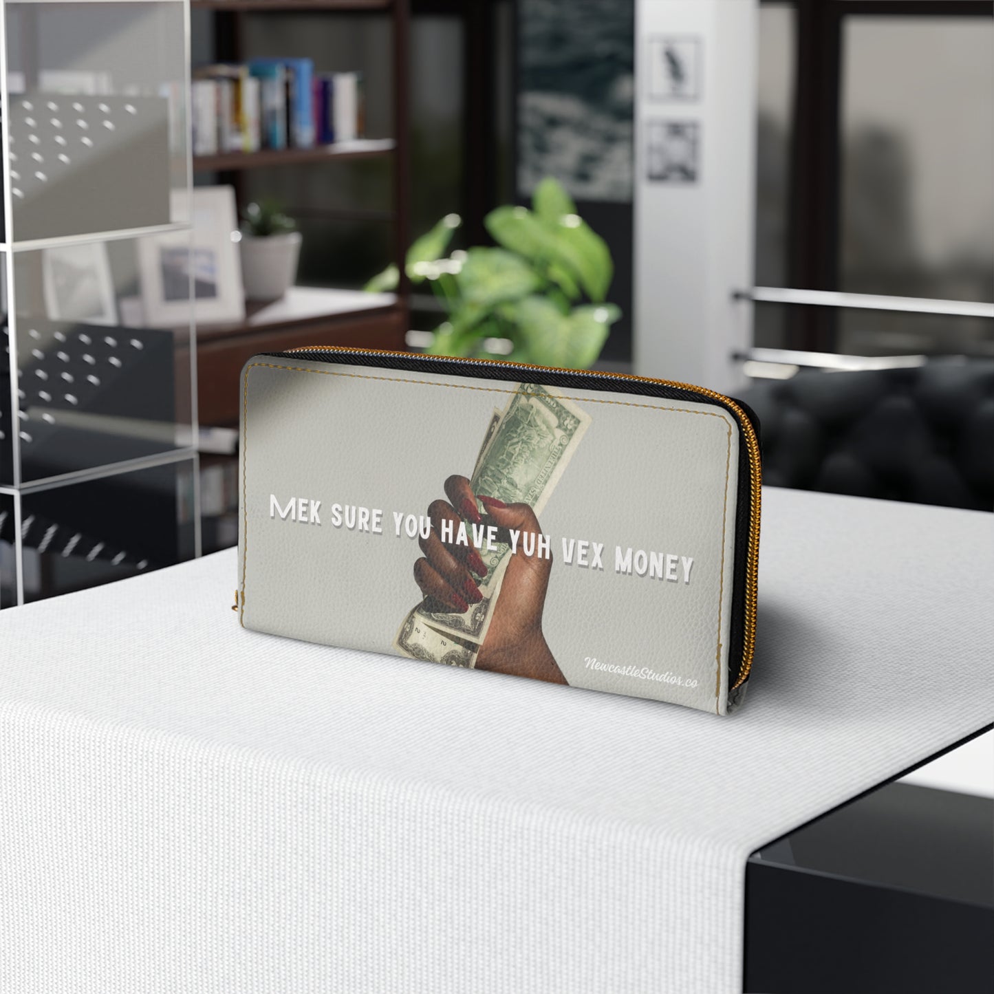 "Vex Money" Zipper Wallet