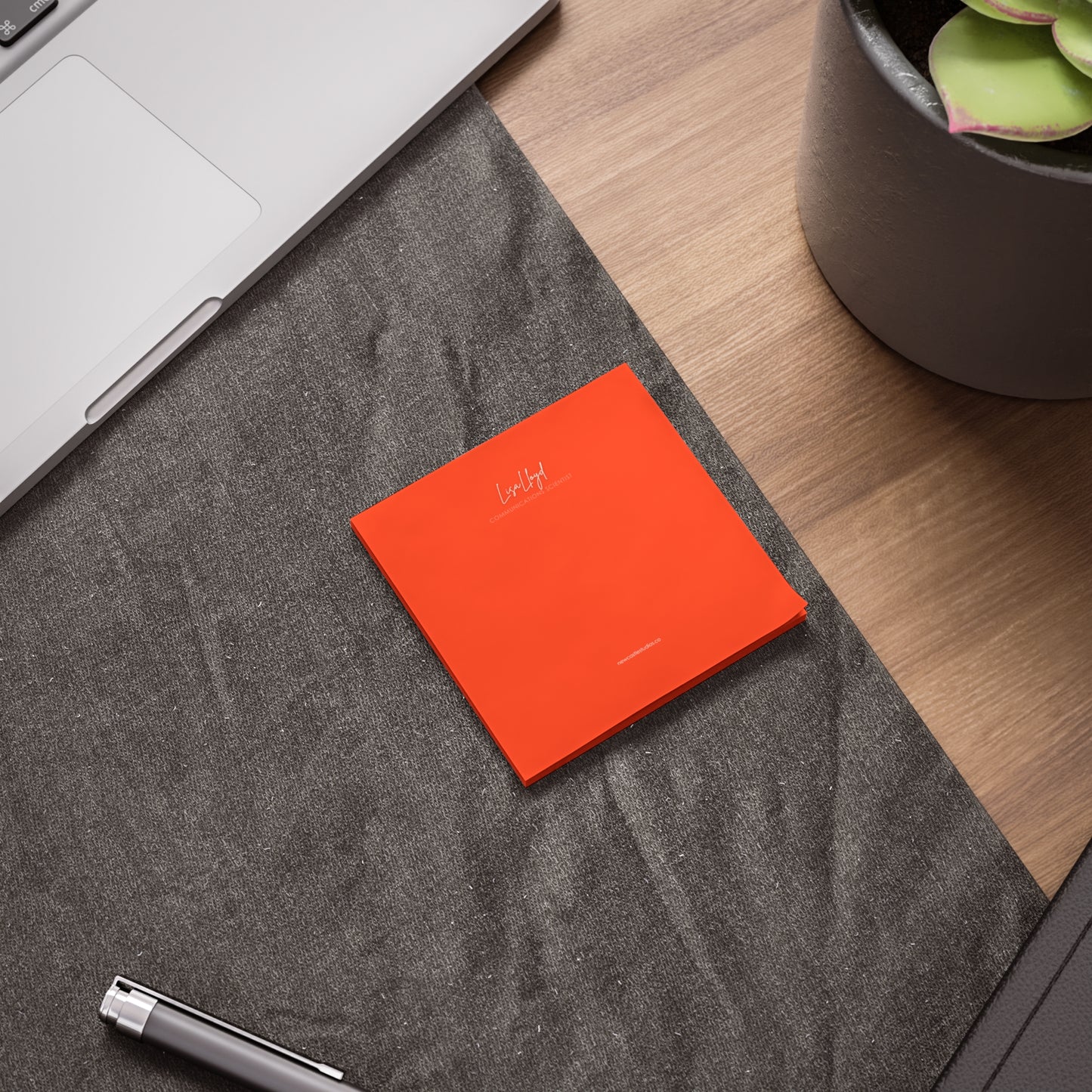 Personalized "Name and Title" Post-it® Notepad