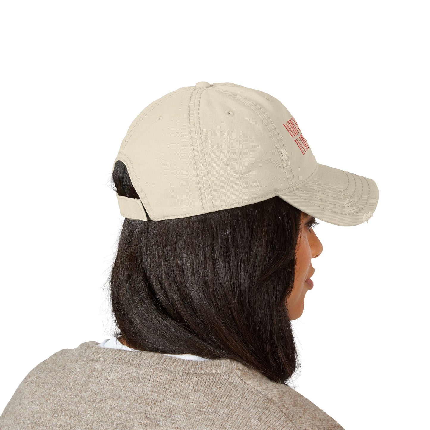 Why You All in My Grill? Distressed Dad Hat (Embroidery)