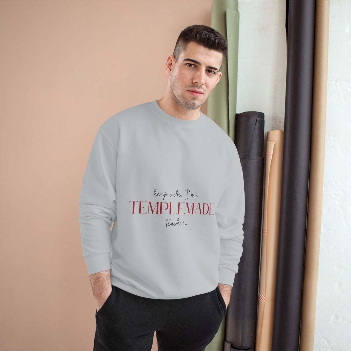 TempleMADE Teacher Crewneck