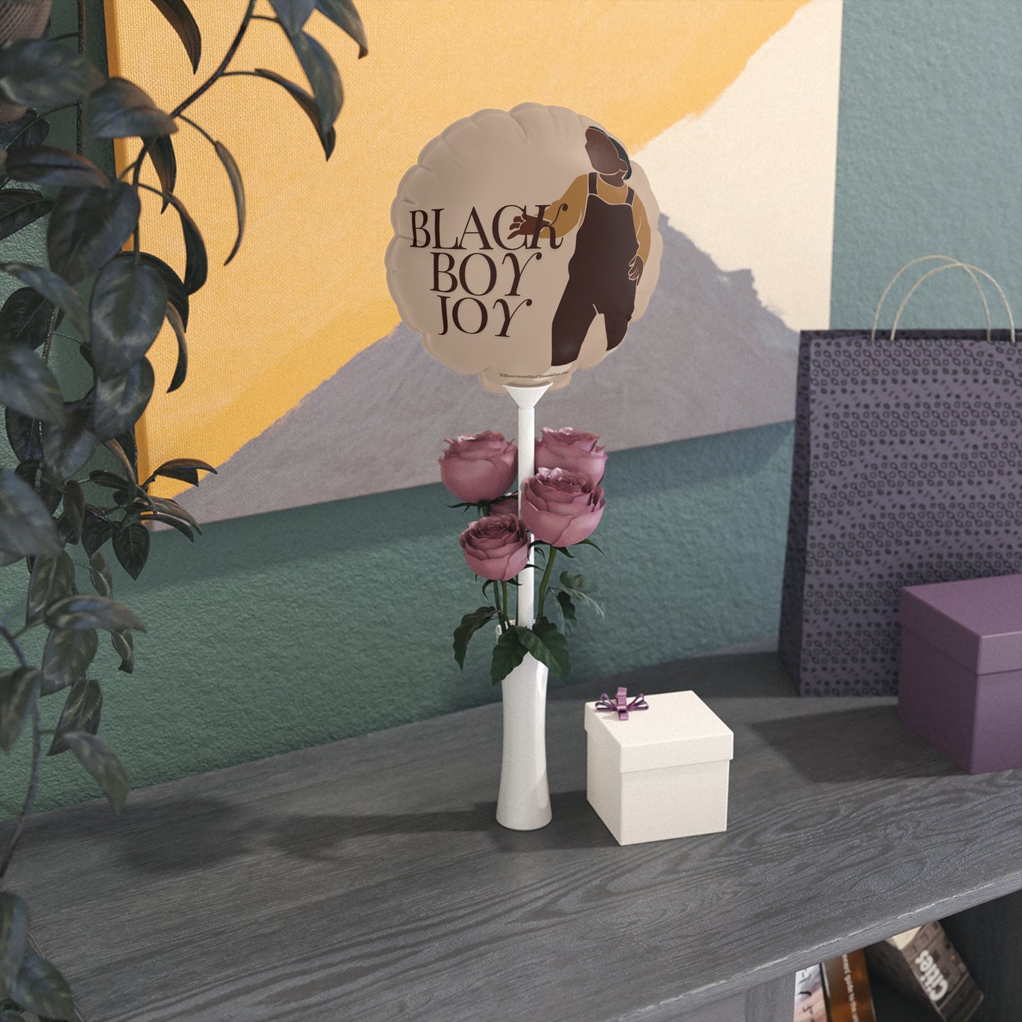 "Black Boy Joy" Balloon (6 in)