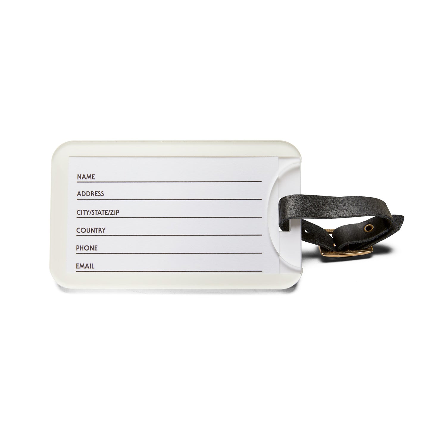 "No Fly List" Luggage Tag