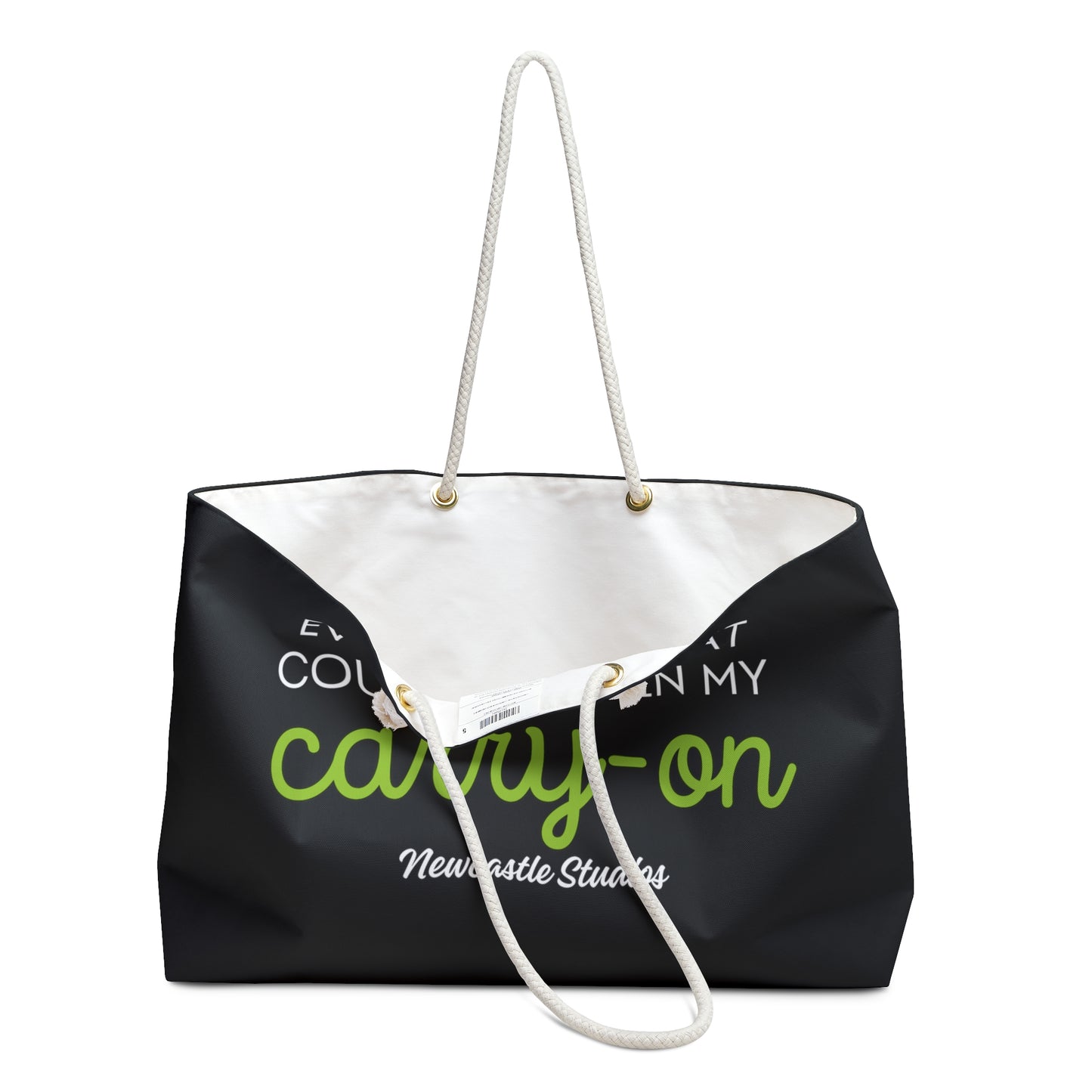 "Everything that Couldn't Fit in My Carry-on #2" Weekend Bag