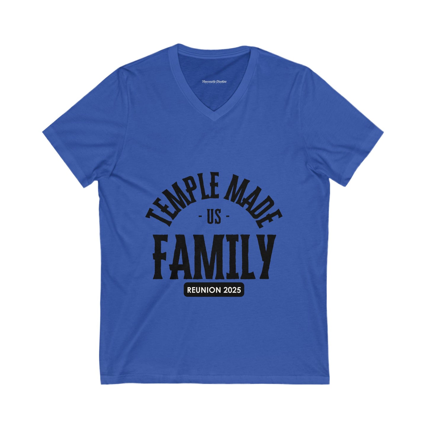 TempleMADE Us Family V-Neck T-Shirt (Adult + Unisex)