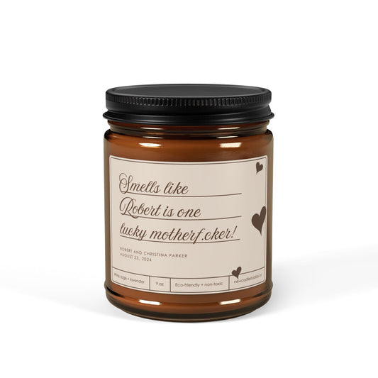 Personalized "Lucky" Candle