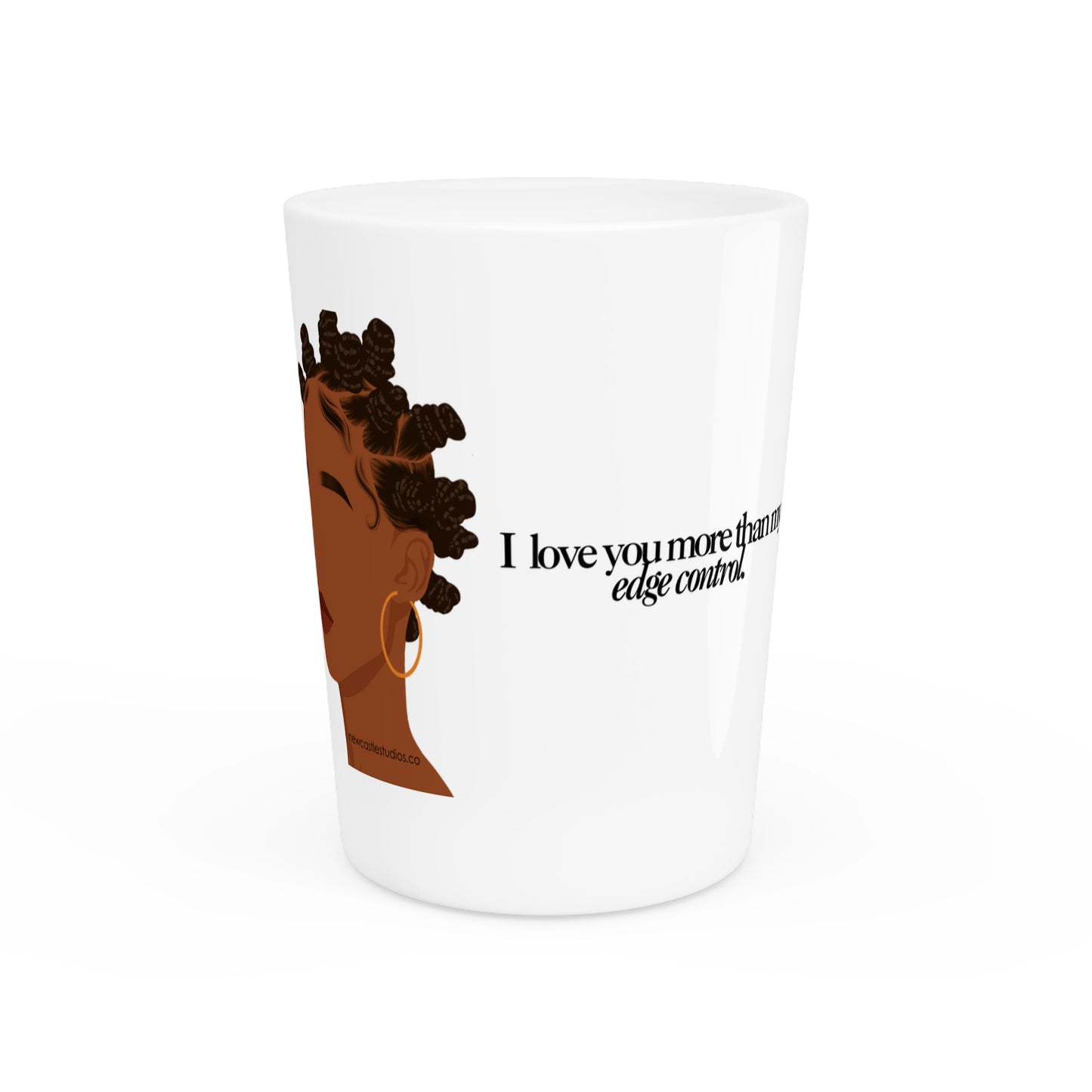 "Edge Control" Shot Glass