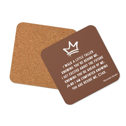 "Dad's Presence" Coaster