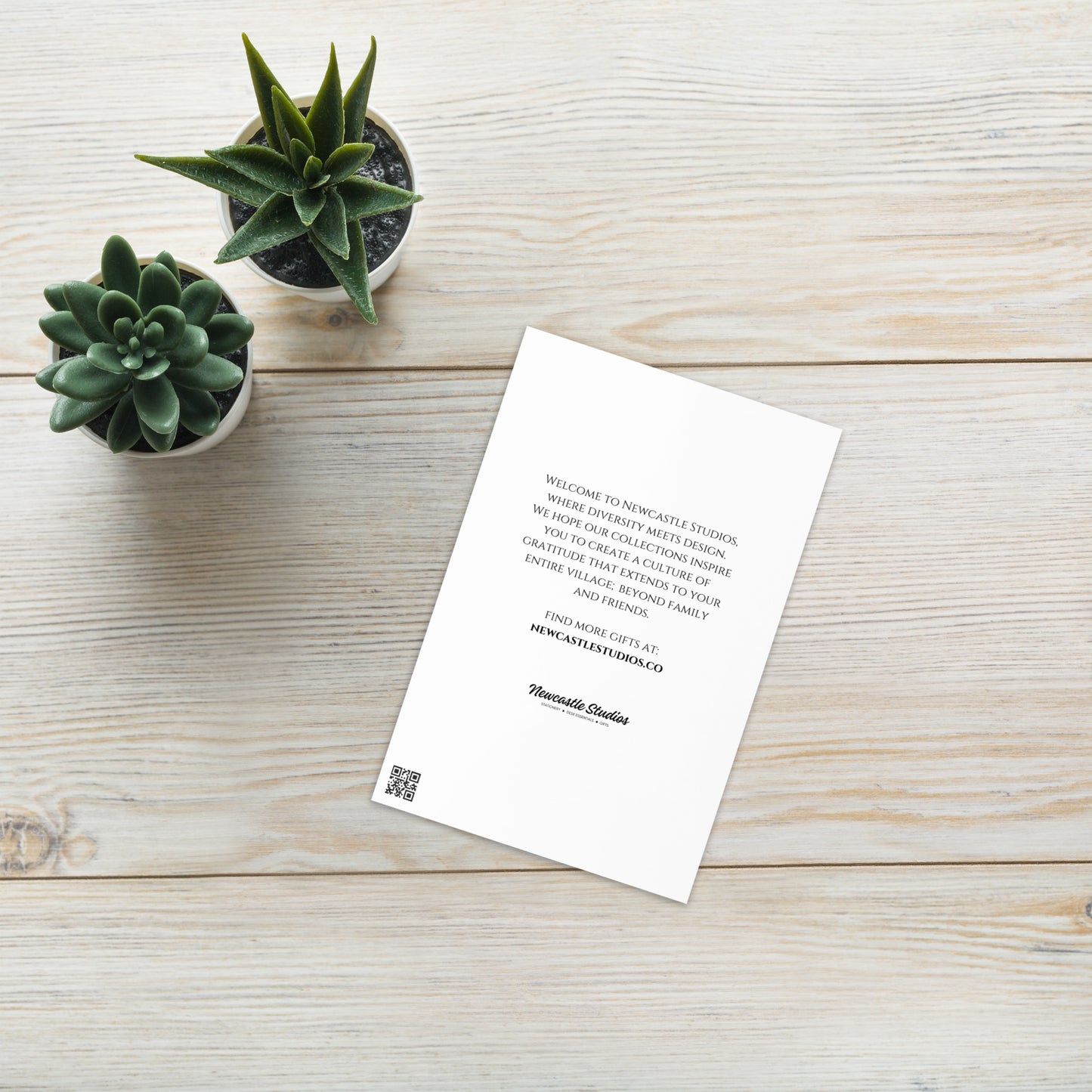 "A Father's Resilience" Greeting card