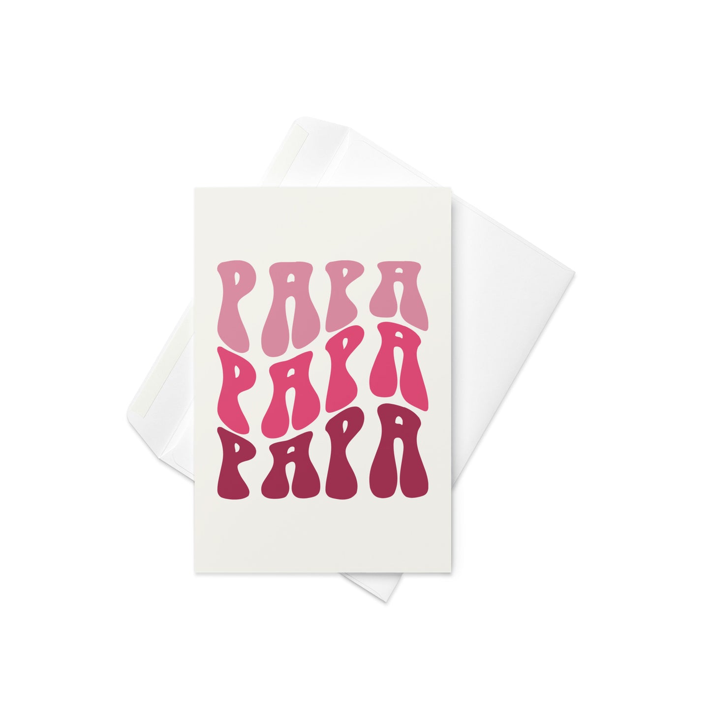 "A Father's Resilience" Greeting card