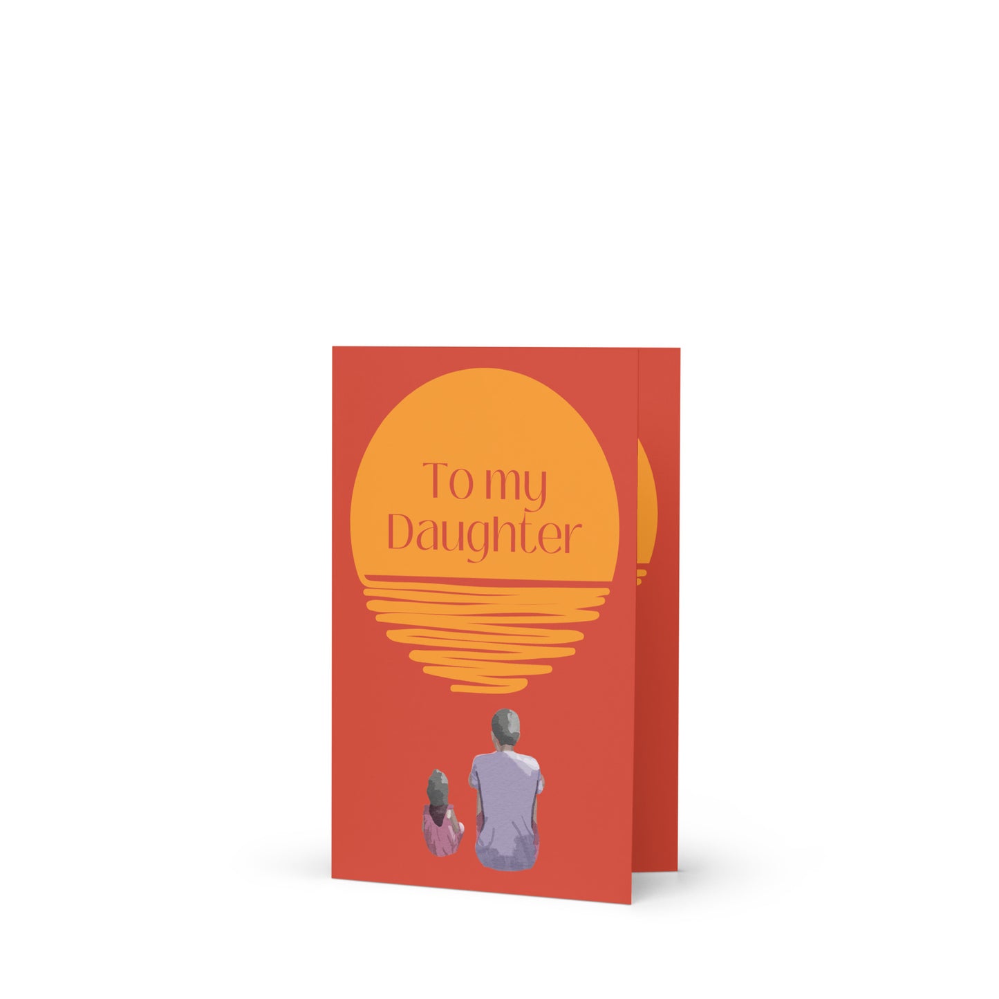 "Love You, Daughter" Greeting card