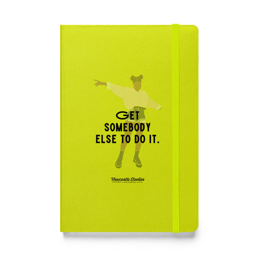 "Boundaries, Not Burnout #1" Hardcover Notebook