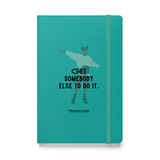 "Boundaries, Not Burnout #1" Hardcover Notebook