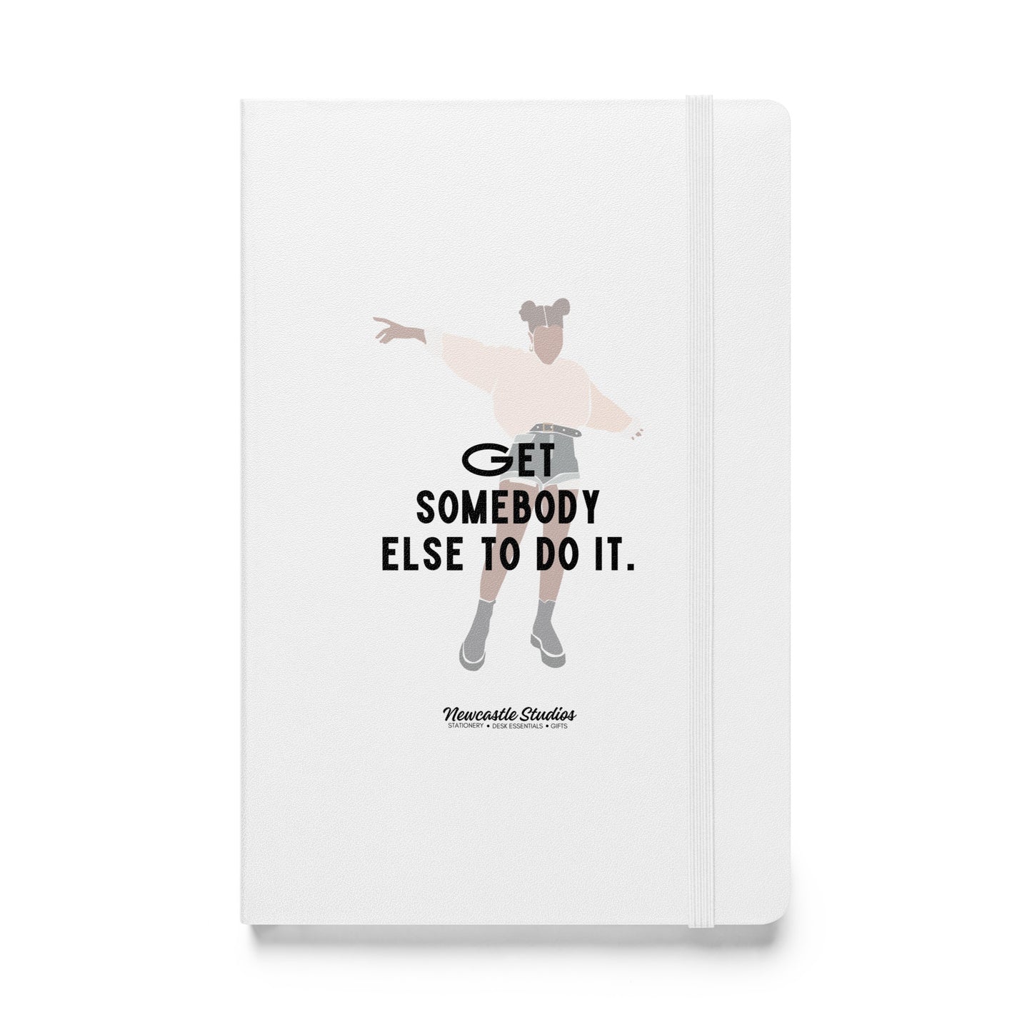 "Boundaries, Not Burnout #1" Hardcover Notebook