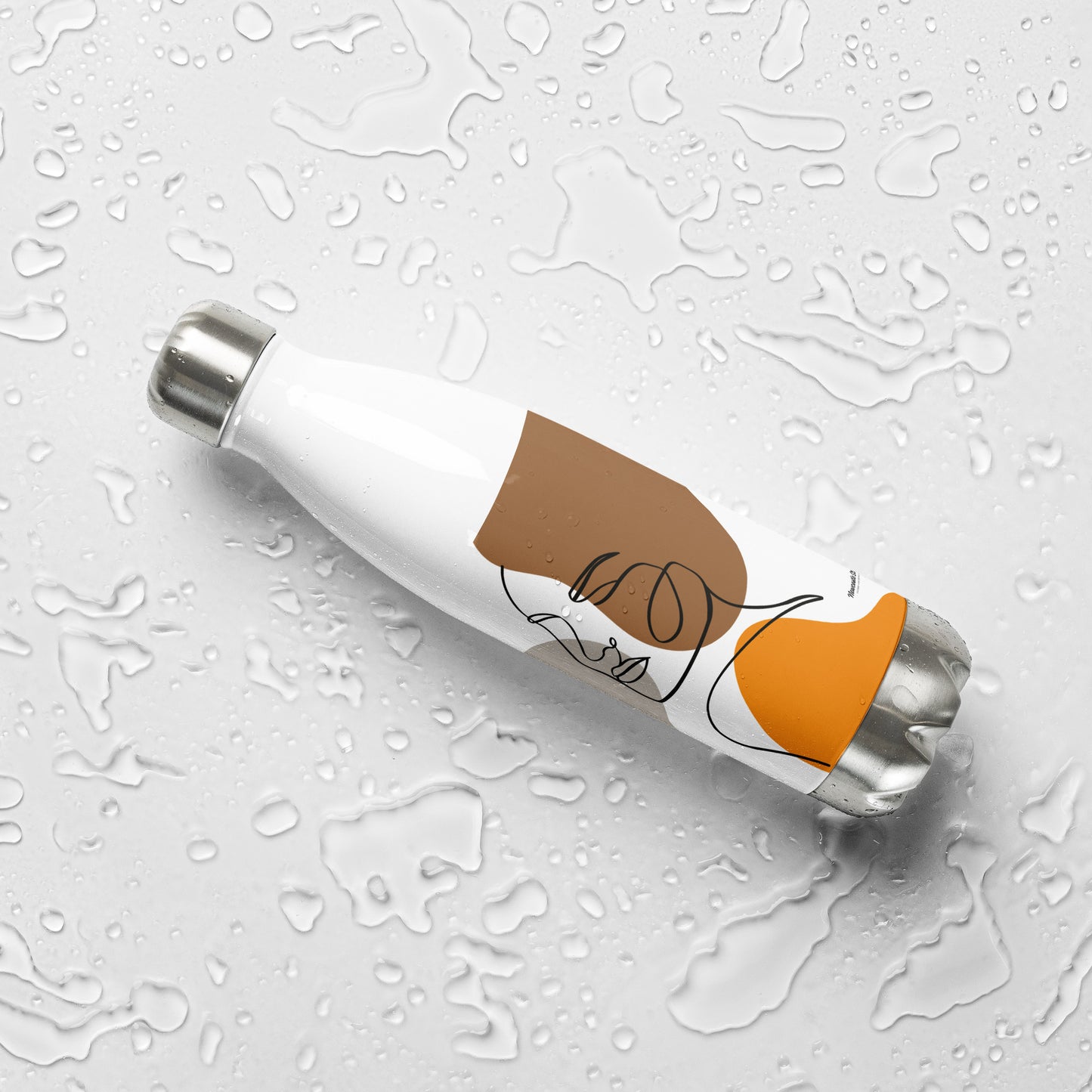 "Abstract Woman" Water Bottle