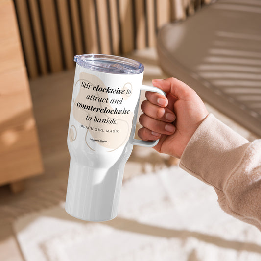 "Black Girl Magic" Tumbler w/ Handle