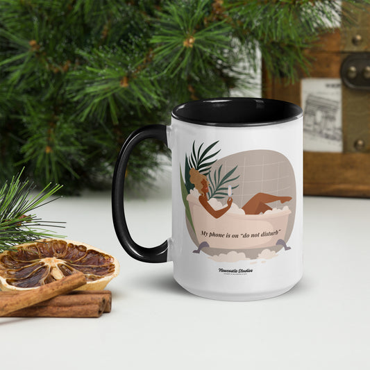 "Do Not Disturb Bath Time" Mug