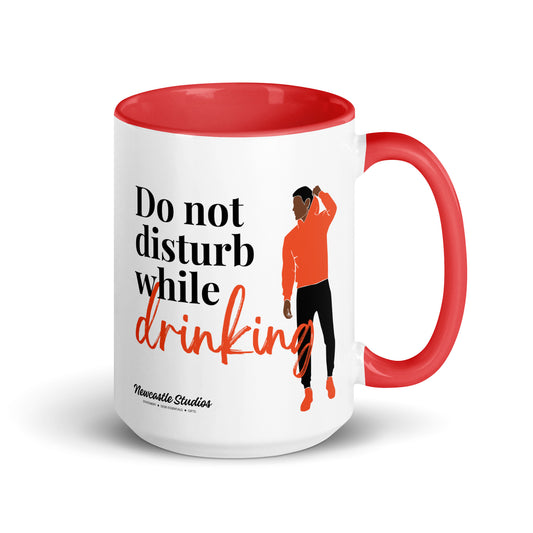 "Do Not Disturb while Drinking" Mug