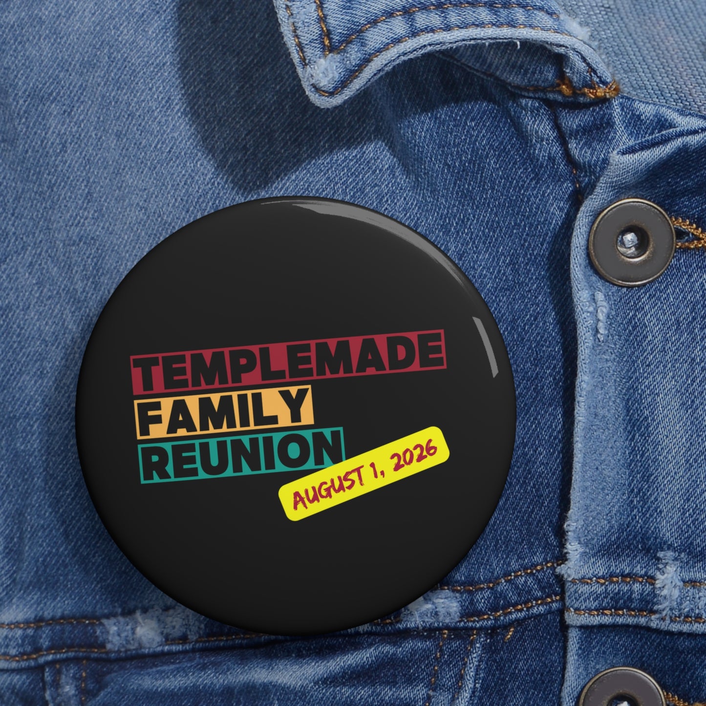 TempleMADE Family Reunion 2026 Pin