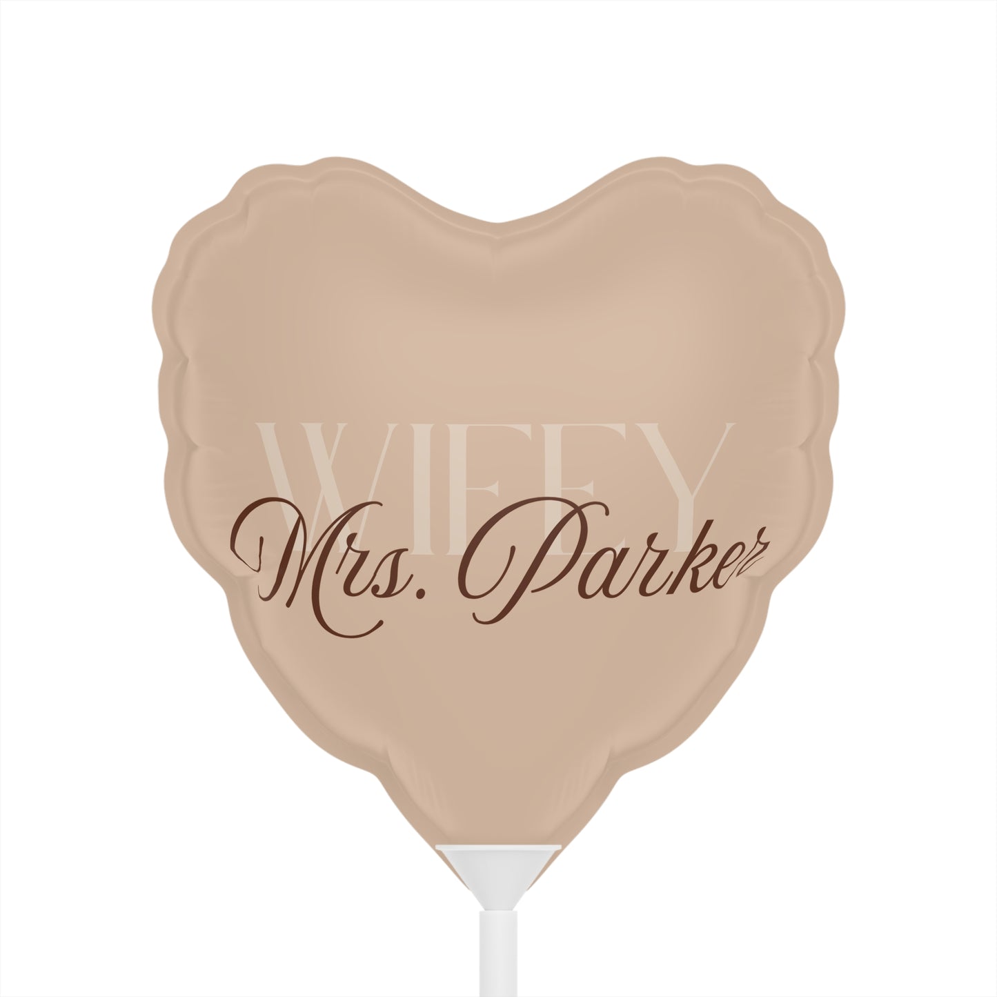 Personalized "Wifey Balloon" (6 in)