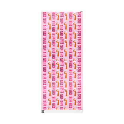 "Save Water, Drink Wine" Wrapping Paper