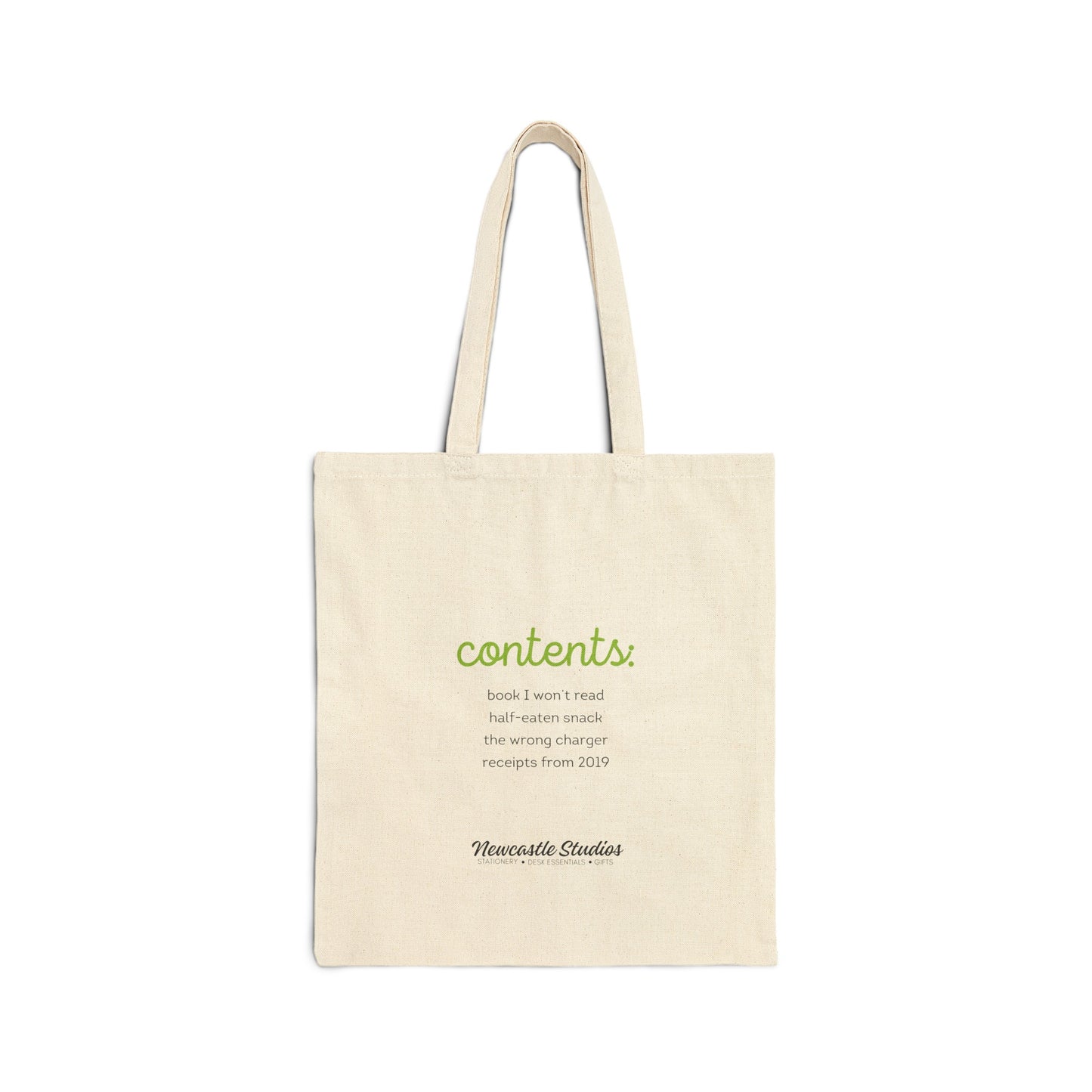 "Contents" Tote Bag