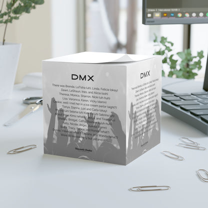 "DMX Tribute" Note Cube