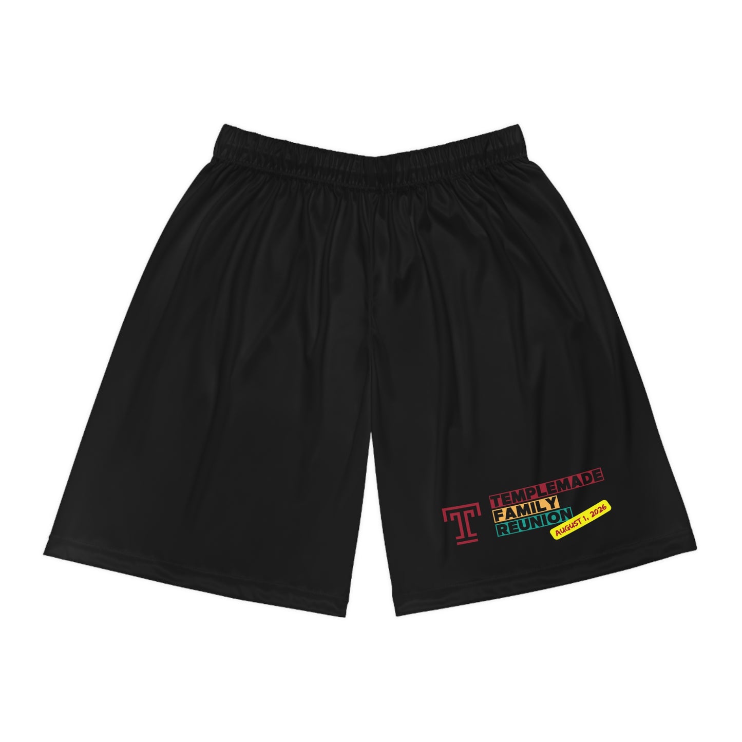 TFR 2026 Basketball Shorts (front print)