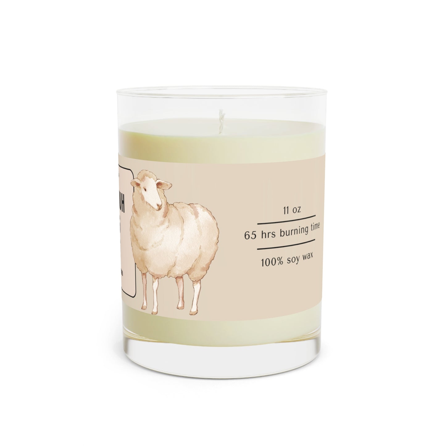 "Sheep Nuh Bring Goat" Luxe Candle