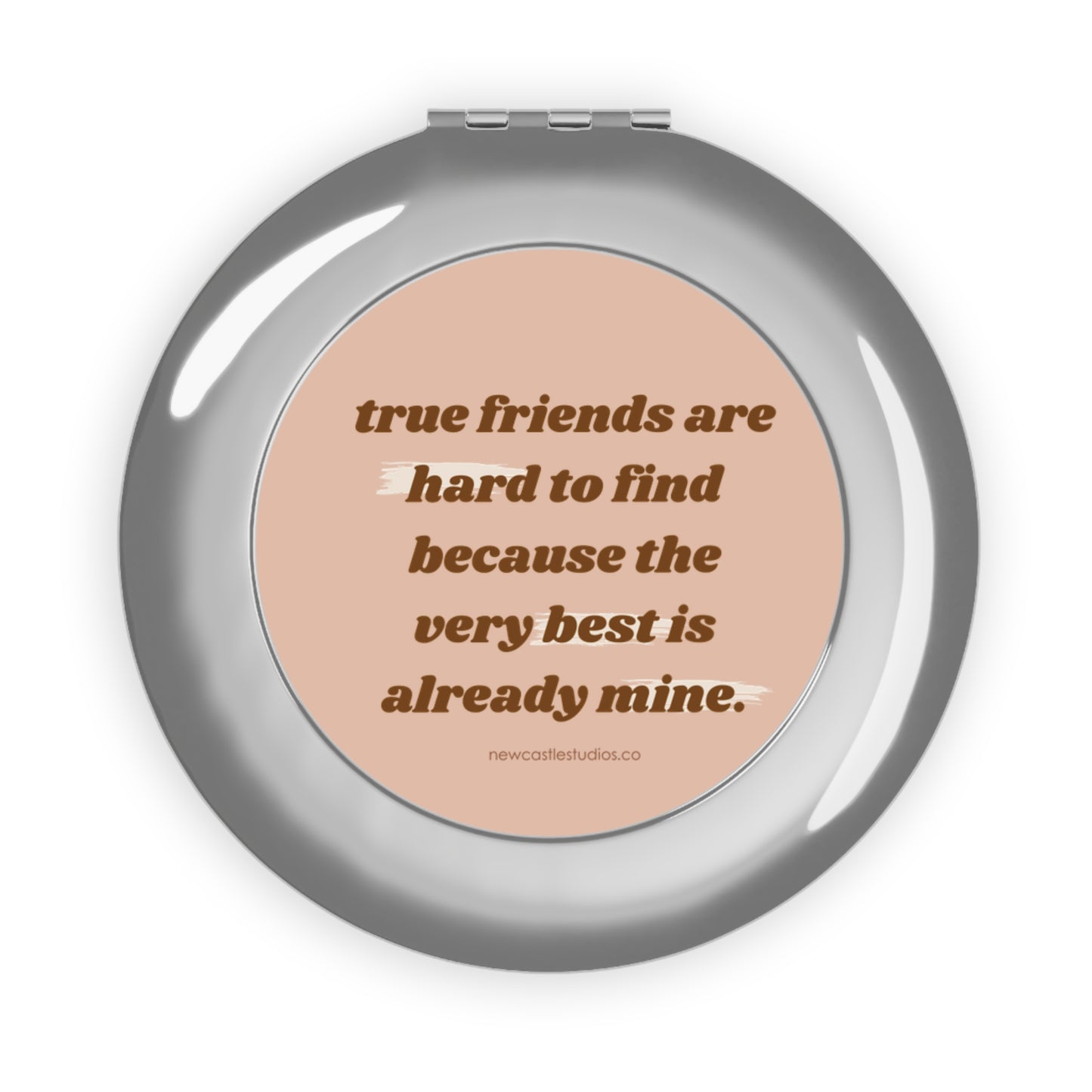 "True Friend" Compact Mirror