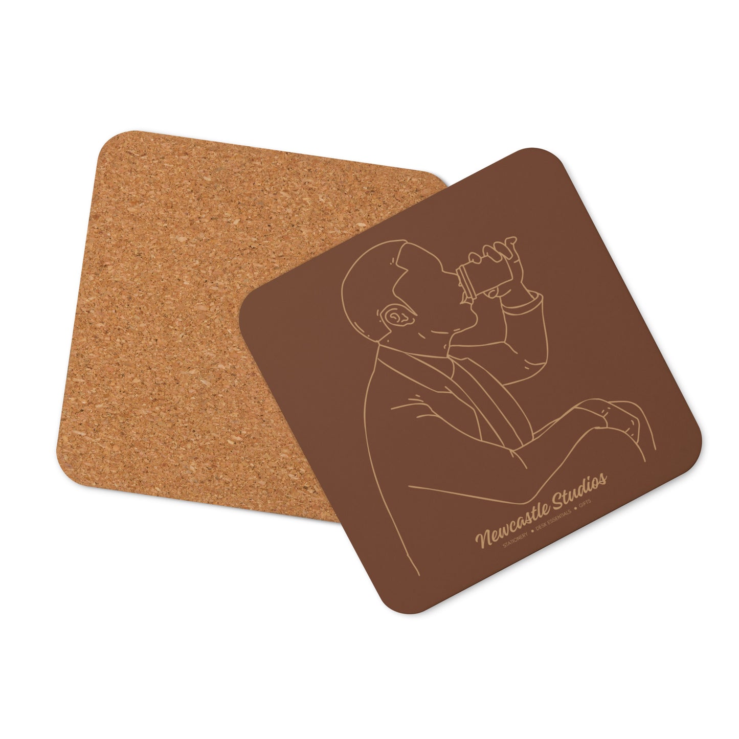 "Dad's Signature Drink" Coaster