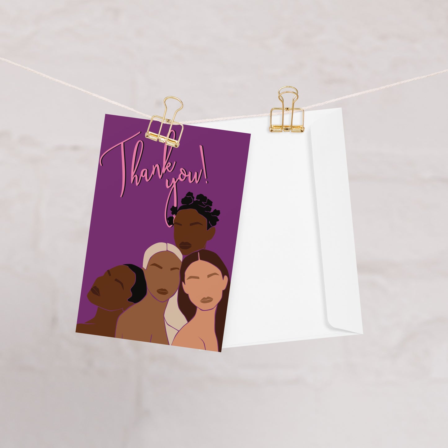 "Thank the Homegirls" Greeting Card