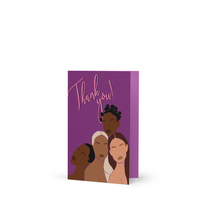 "Thank the Homegirls" Greeting Card