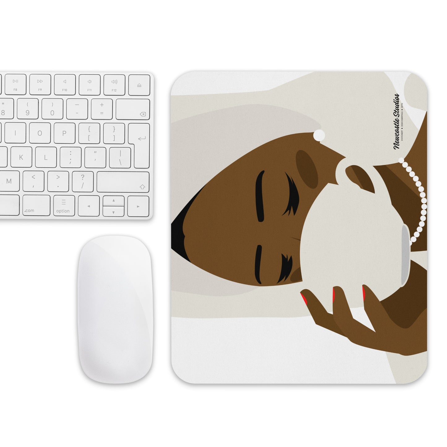 "Sips Tea" Mouse Pad