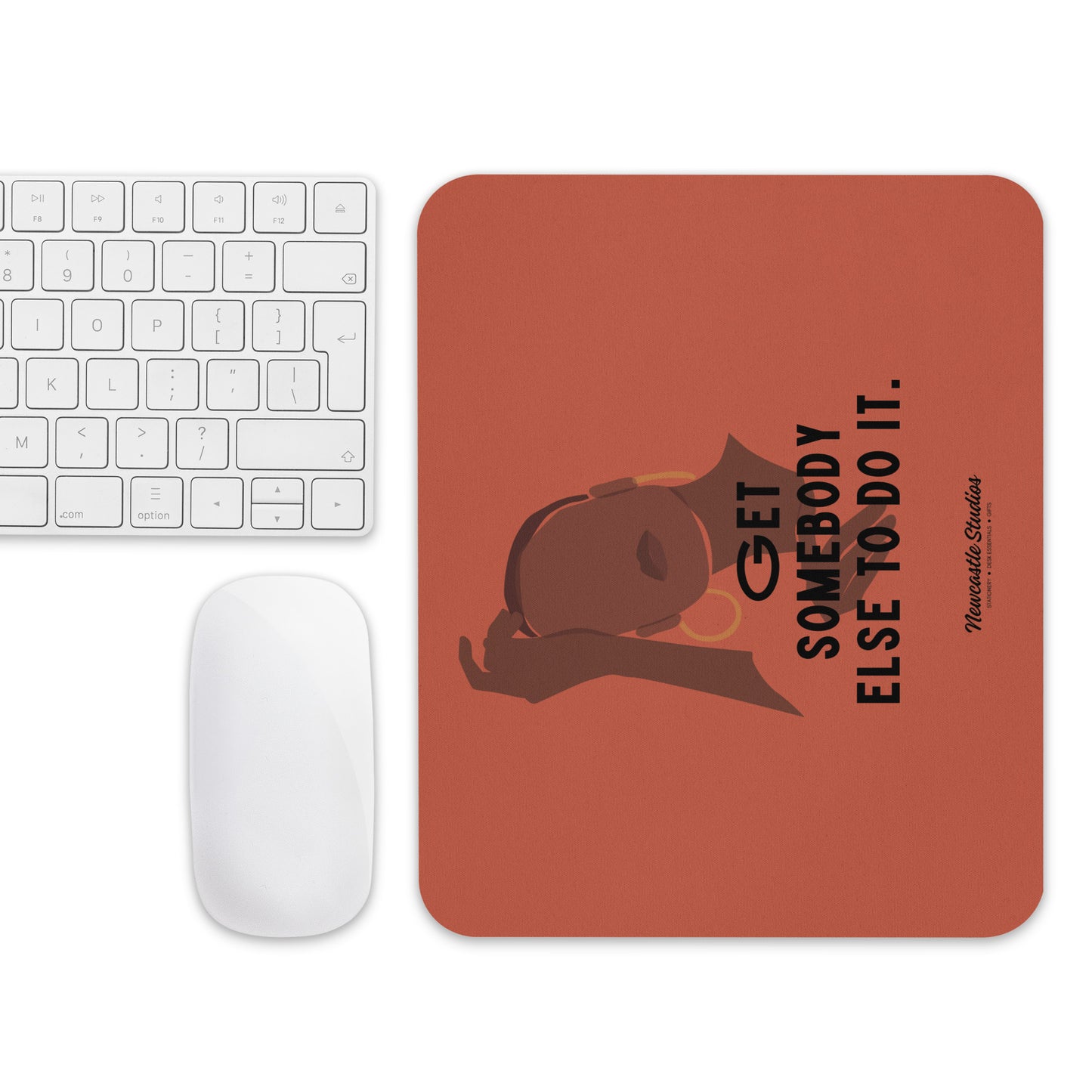 "Boundaries, Not Burnout #2" Mouse Pad