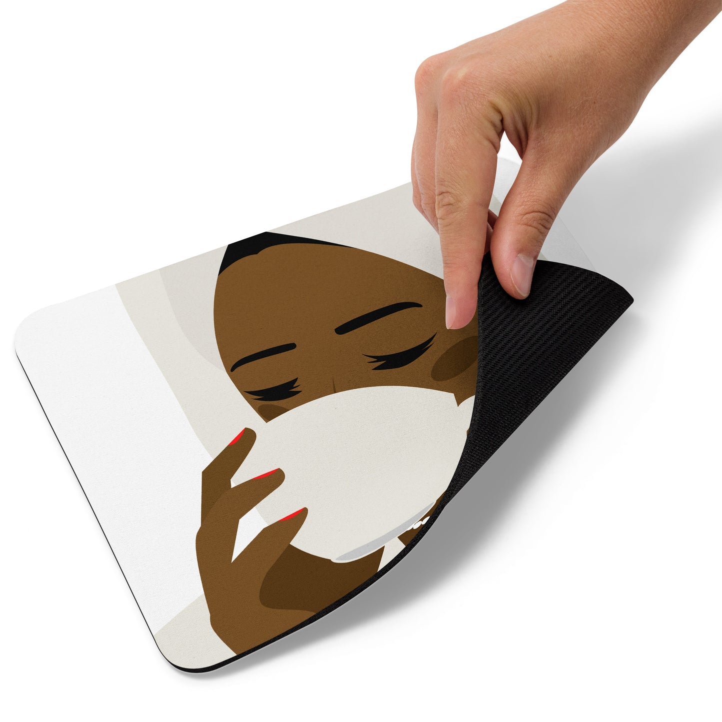 "Sips Tea" Mouse Pad