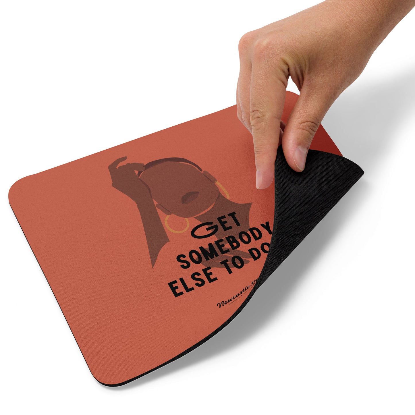 "Boundaries, Not Burnout #2" Mouse Pad