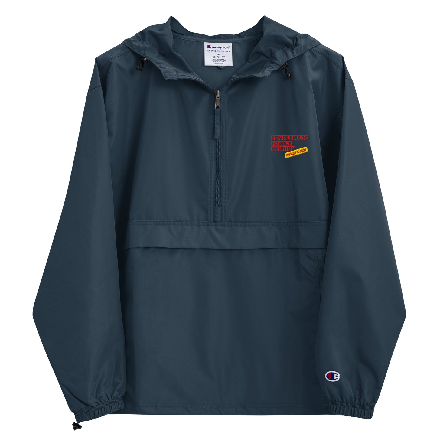 TFR 2026 Embroidered Champion Packable Jacket