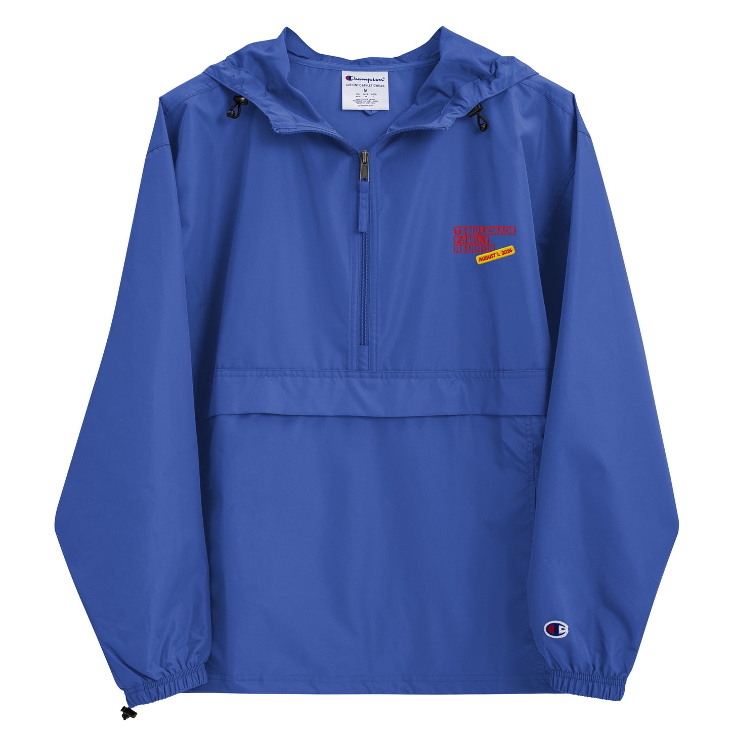 TFR 2026 Embroidered Champion Packable Jacket